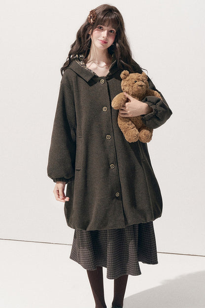 Brown Woolen Coat