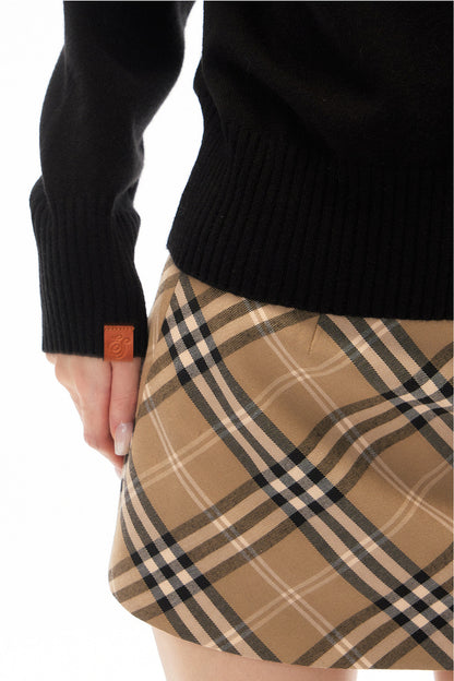Skirt and Shawl Knit Top Set-Up
