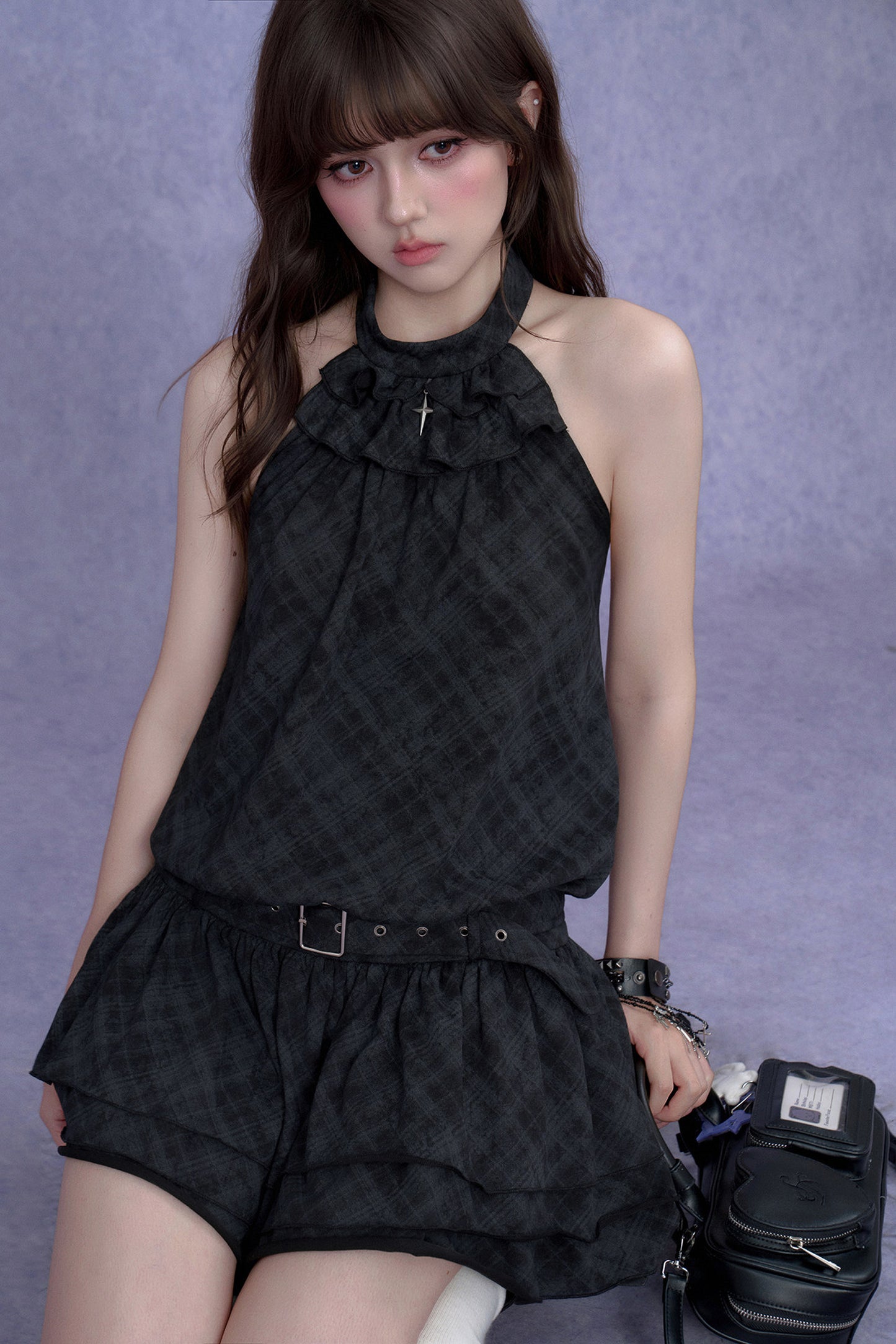 Vintage Halter Neck Dress