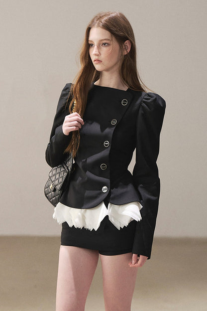 French Court Style Blazer and Skirt Set-Up