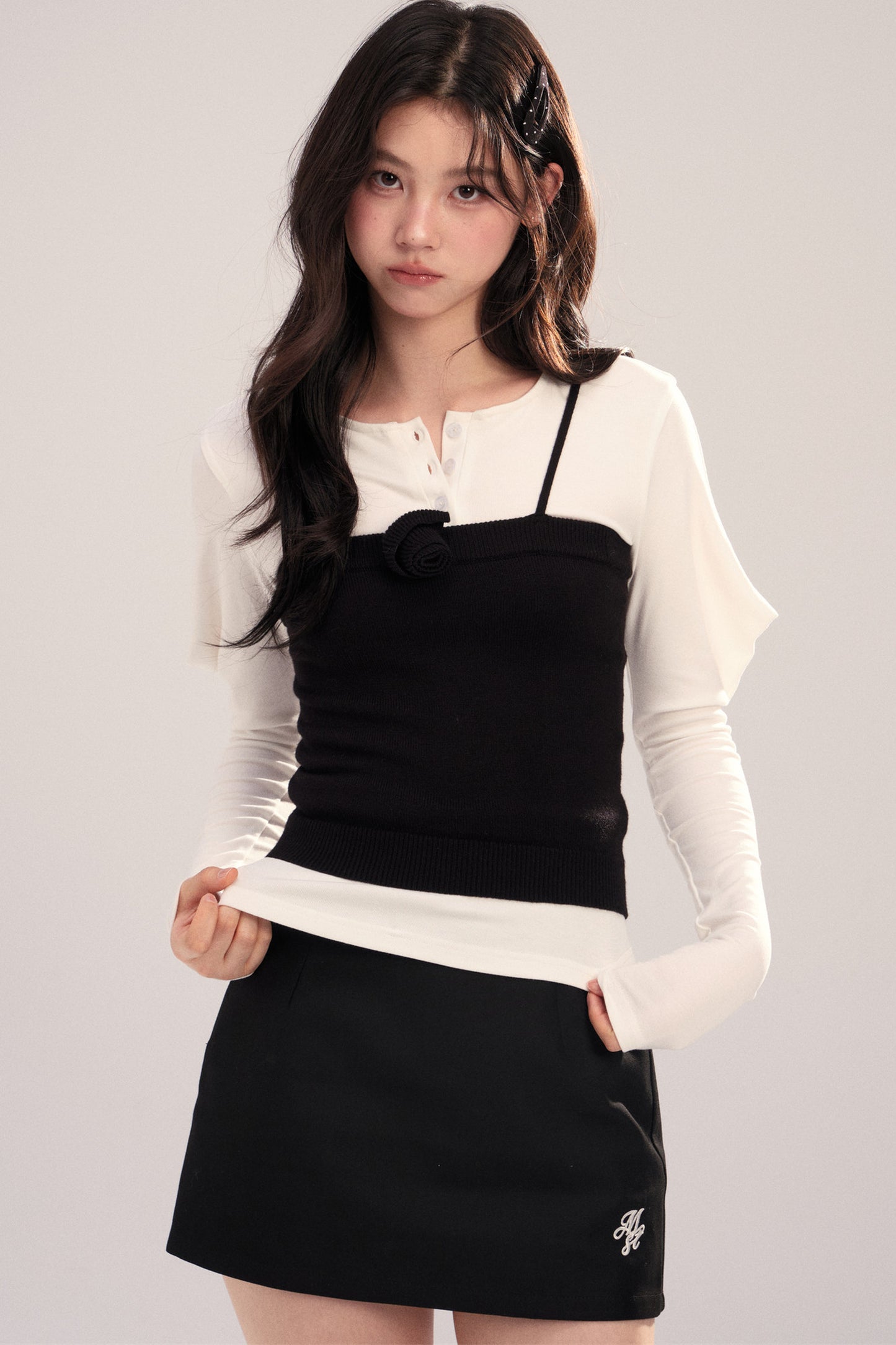 Slim Fit Knitted Vest