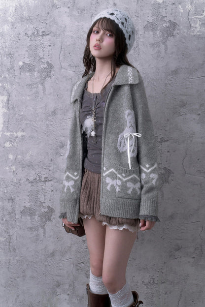 Soft Twist-Knit Lantern Shorts