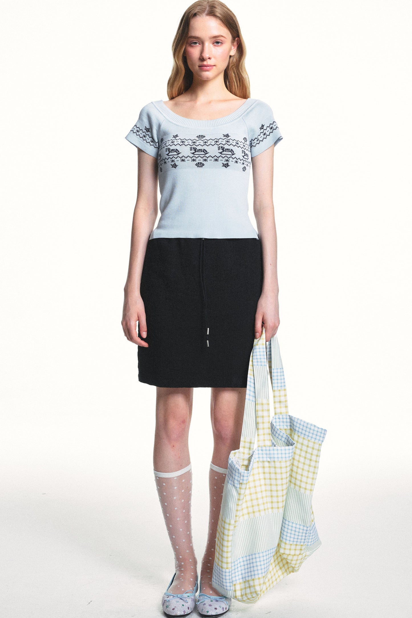 Maglietta in lyocell Tencel con spalle scoperte