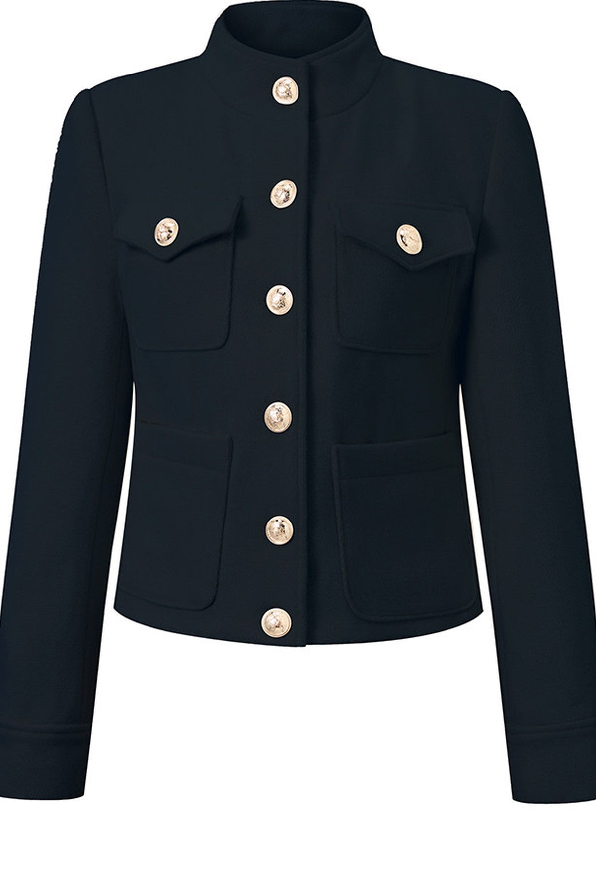 Woolen Tweed Jacket and Skirt Set-Up