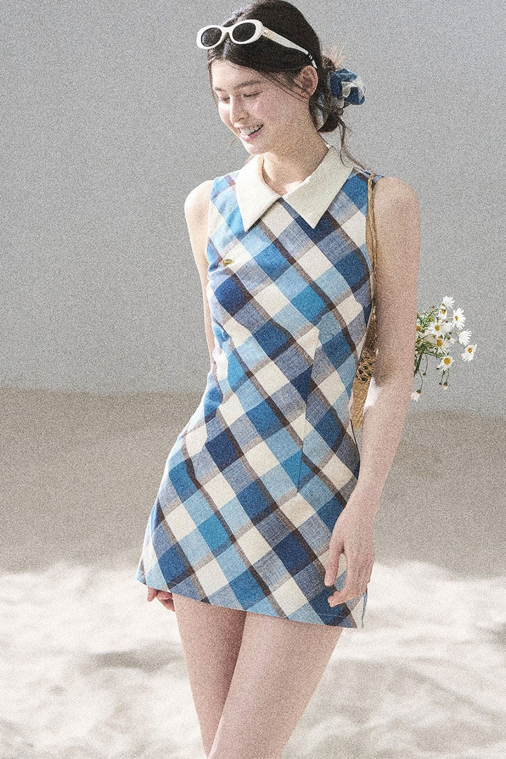 French Quilted Polo Bodycon Dress