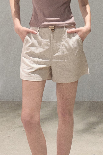 Old Money Linen Shorts