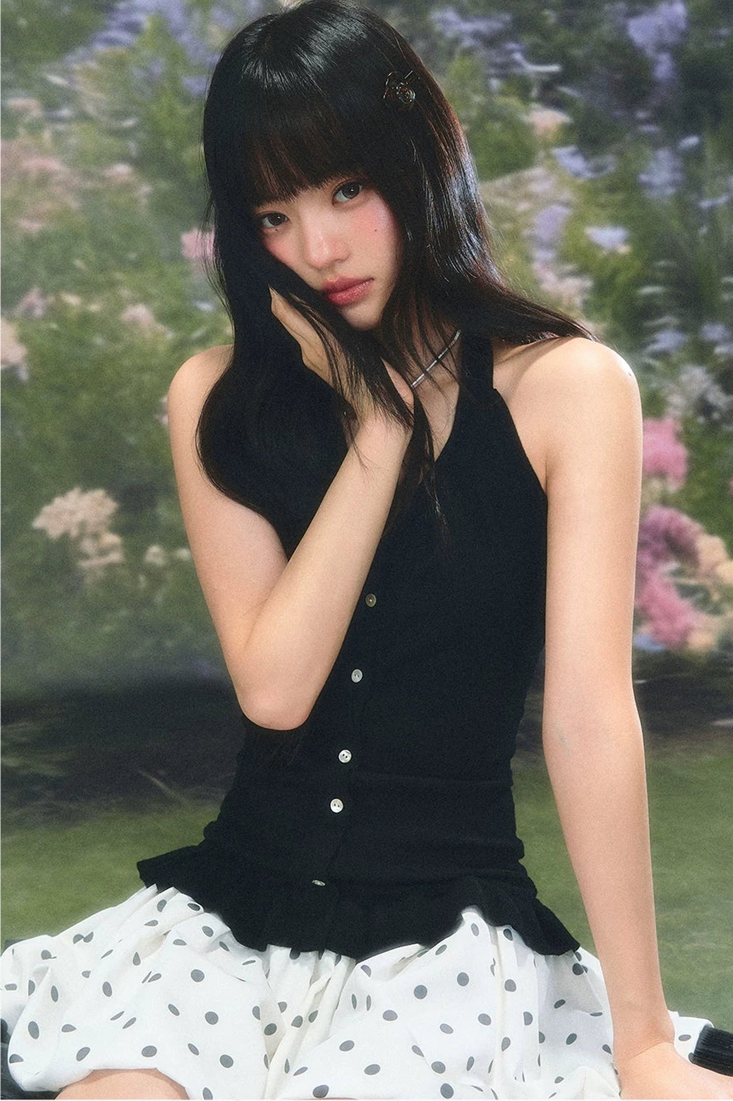 Retro-Patchwork-Blumenkleid