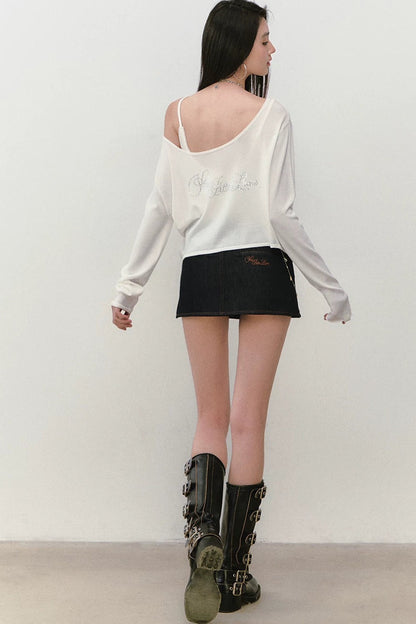 Wendbare Strassbluse