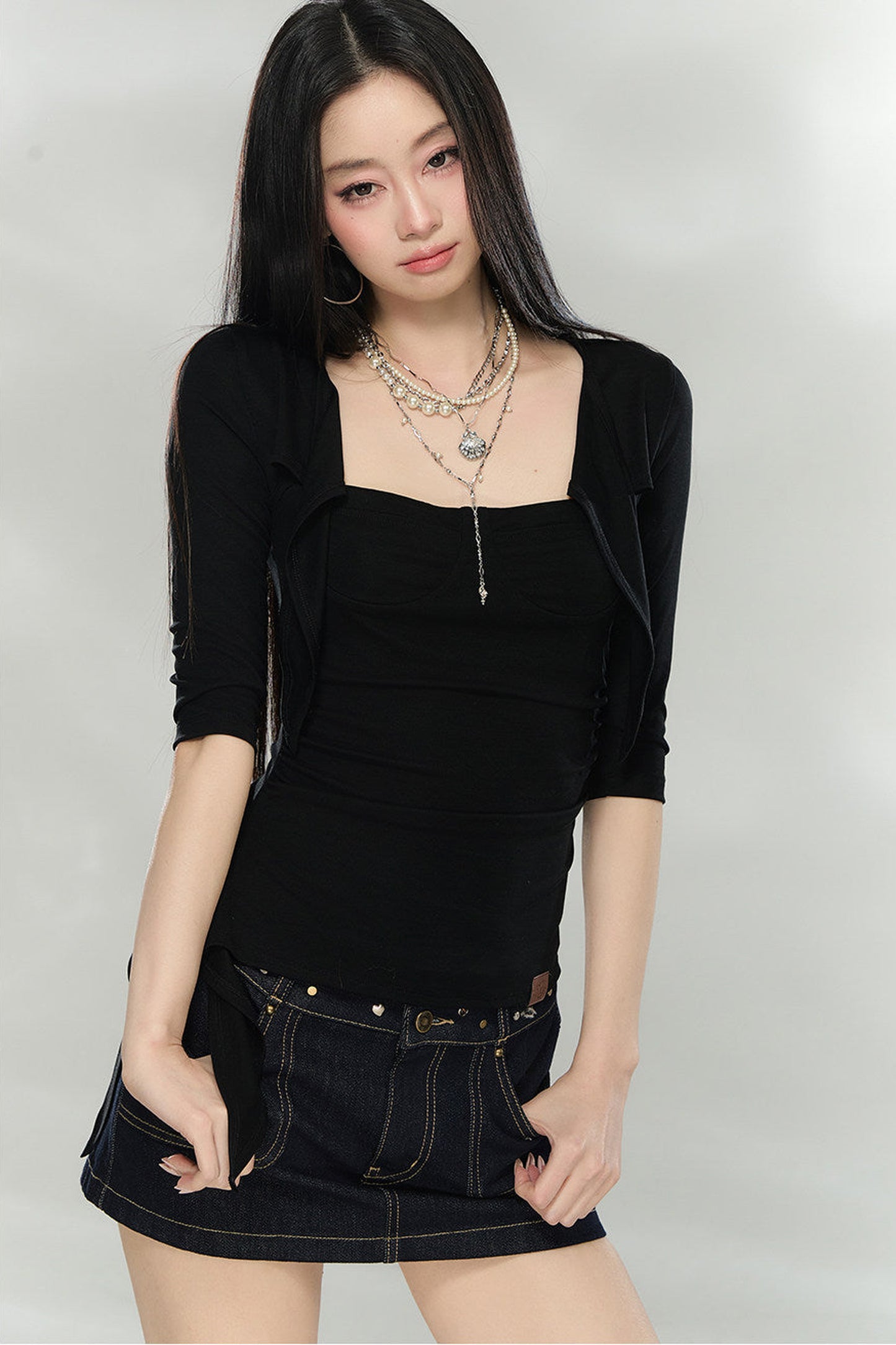 Convertible Lyocell Blouse