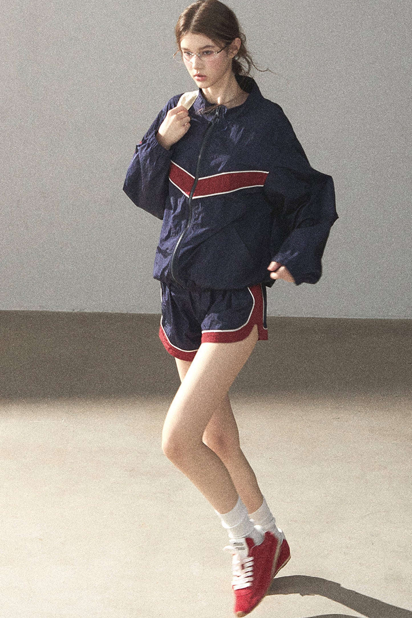 Style Relaxed Jacket and Shorts Set-Up