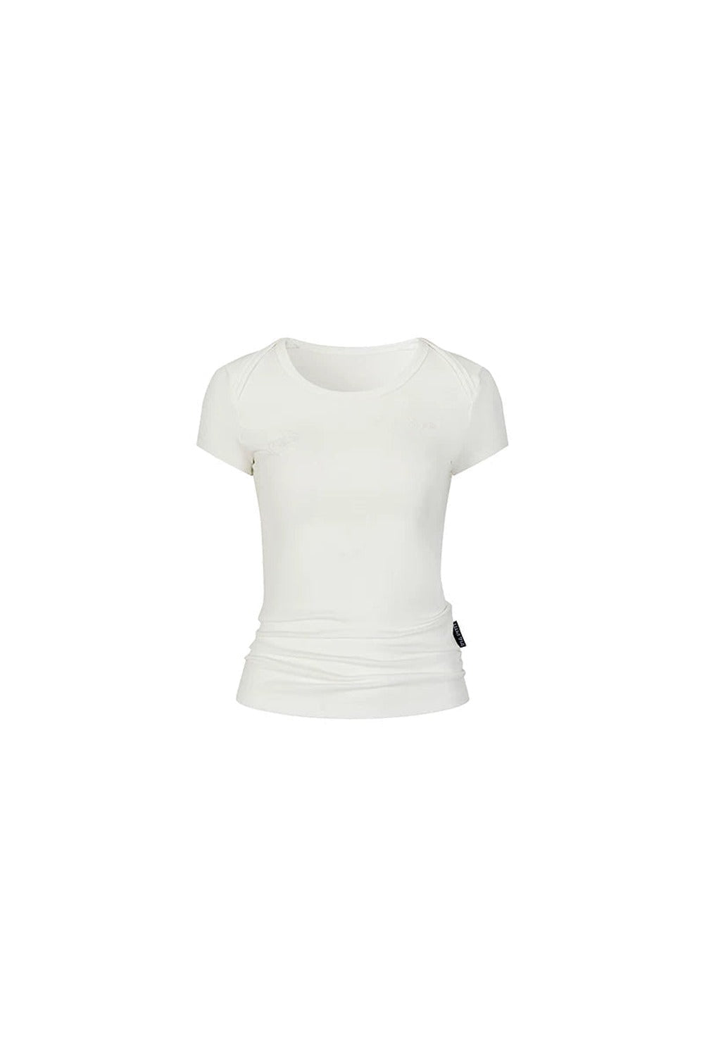 Viapitti Wavy Edge Layered T-Shirt Set-Up