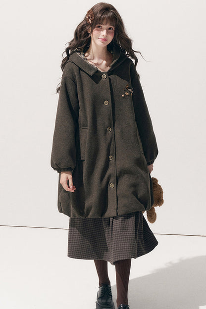 Brown Woolen Coat
