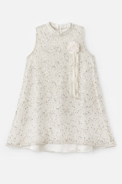 Champagne Gold Tassel Dress
