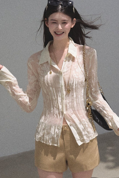 Slim-Fit High-Waisted Suit Shorts