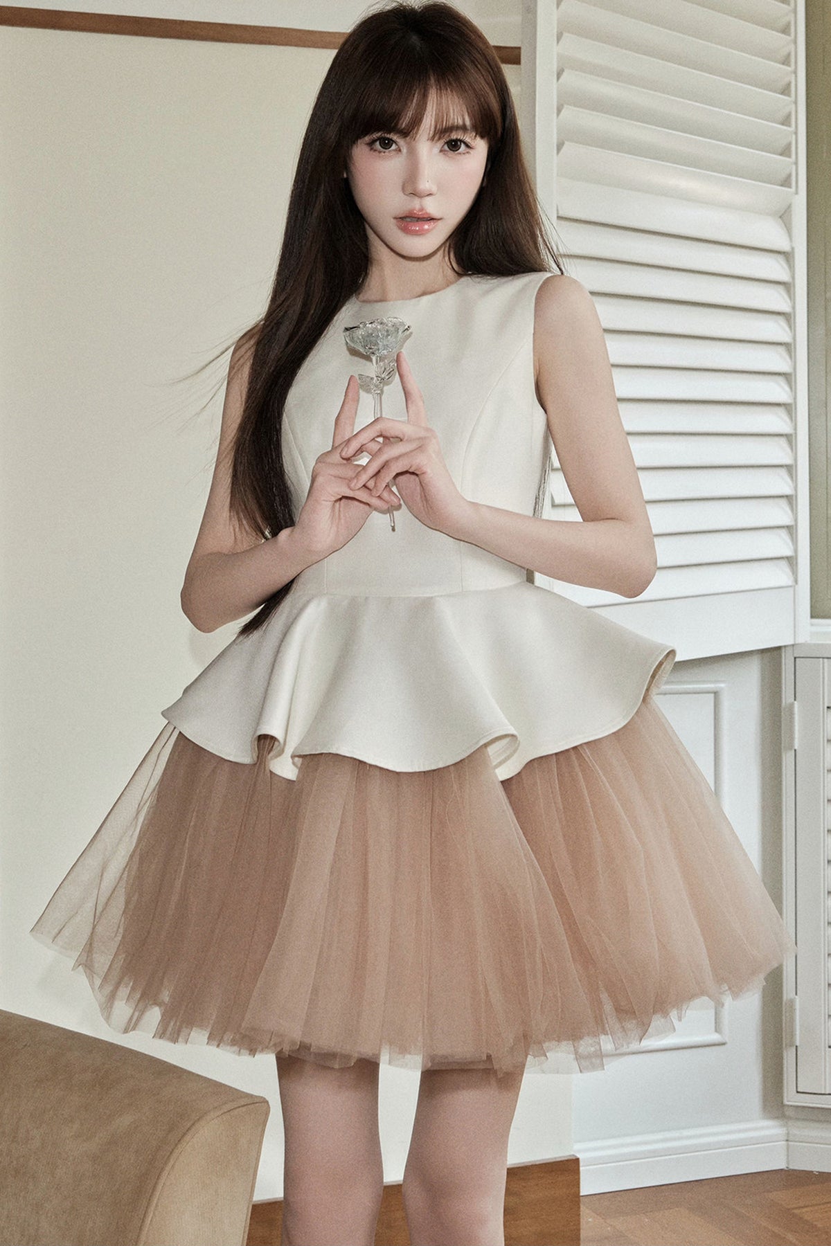 Ballet Patchwork Tutu Dress