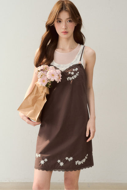 Amber Oak Suspender Dress