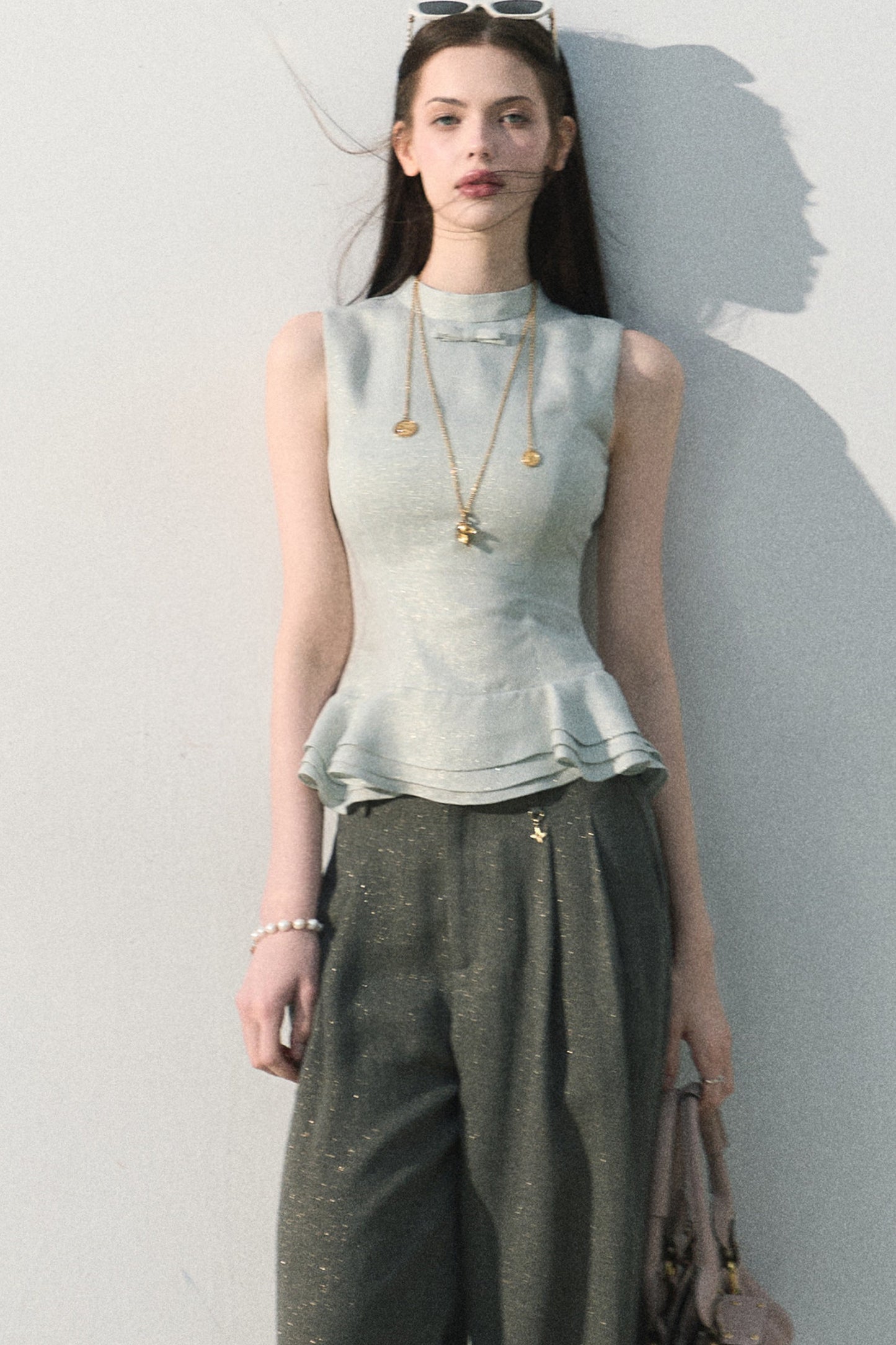 Lyocell Gilded Linen Camisole