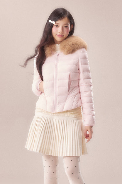 Fur Collar Short Down Jacket