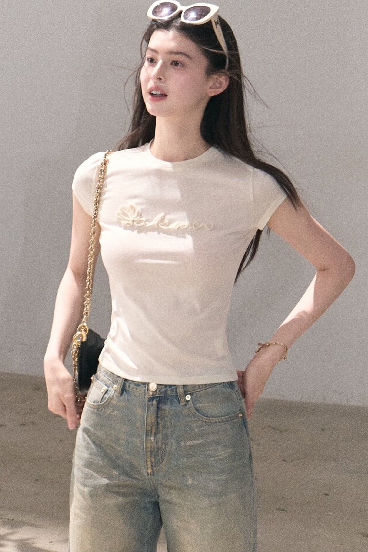 Gentle Clouds Tencel Top
