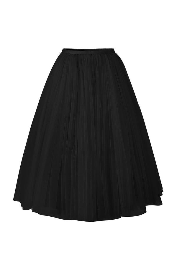 White Mesh Tutu Skirt