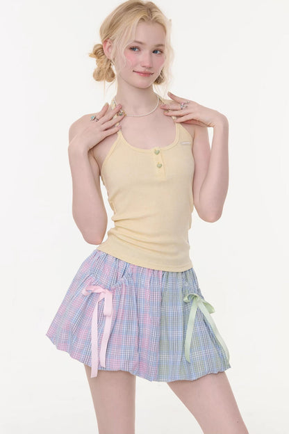 Twist Braid Halter Top