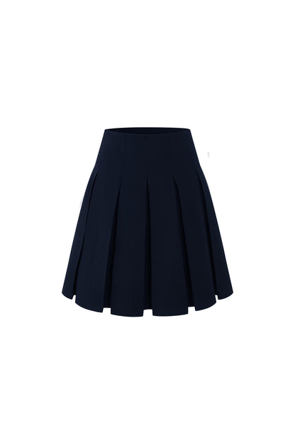 A-Line Pleated Skirt