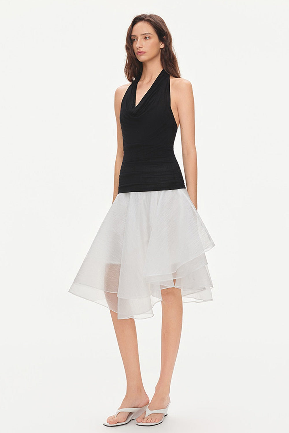 Lyocell Tencel Halter Neck Top