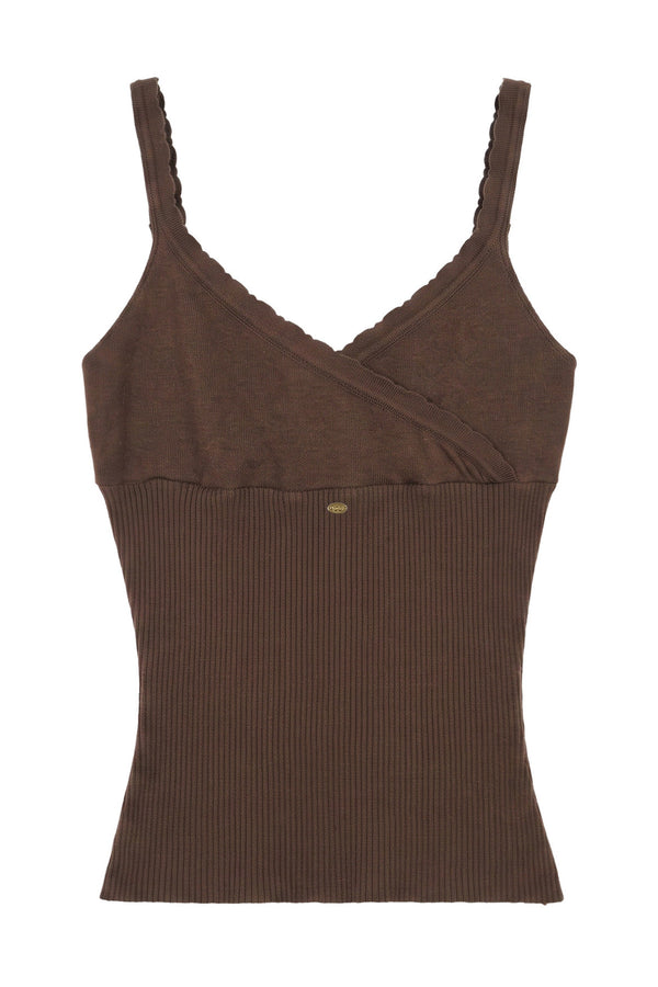 V-Neck Knit Cardigan And Vest Set-Up