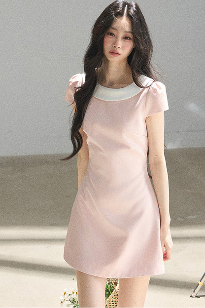 First Blooming Satin Dress