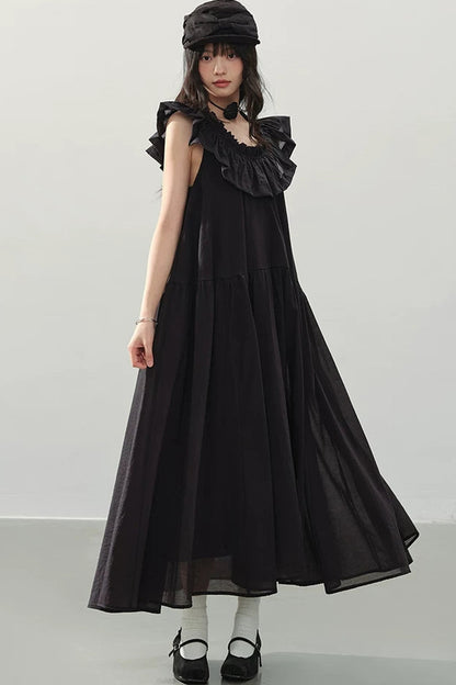 Old Dream Ruffle Dress