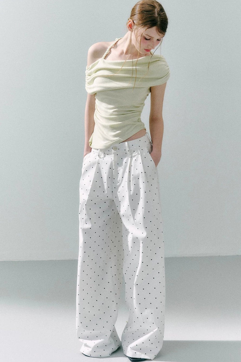 Off-Shoulder Tie Top