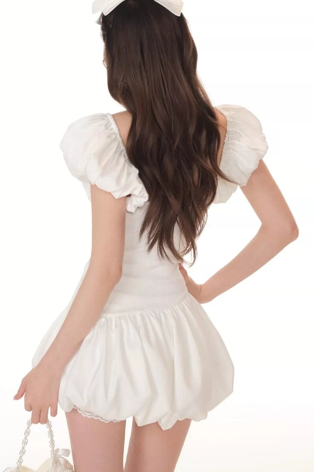 Austin Girl Bubble Hem Dress Set-Up