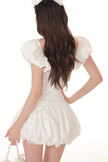 Austin Girl Bubble Hem Dress Set-Up