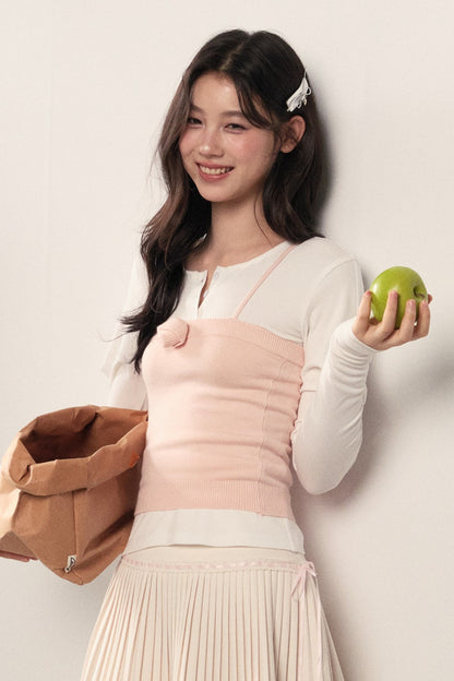 Slim Fit Knitted Vest