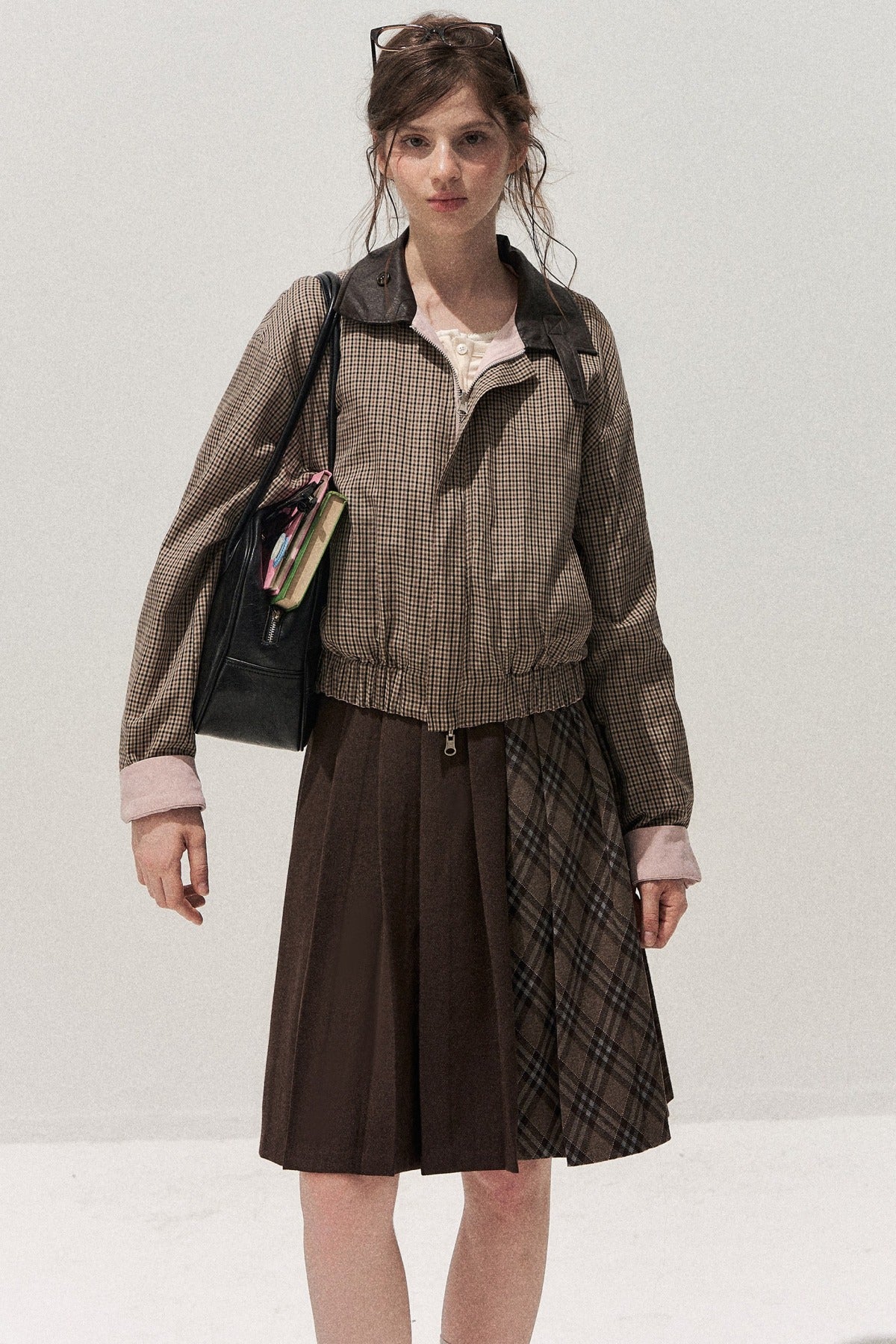 Reversible Houndstooth Jacket