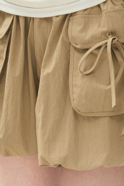Bowknot Cargo Shorts