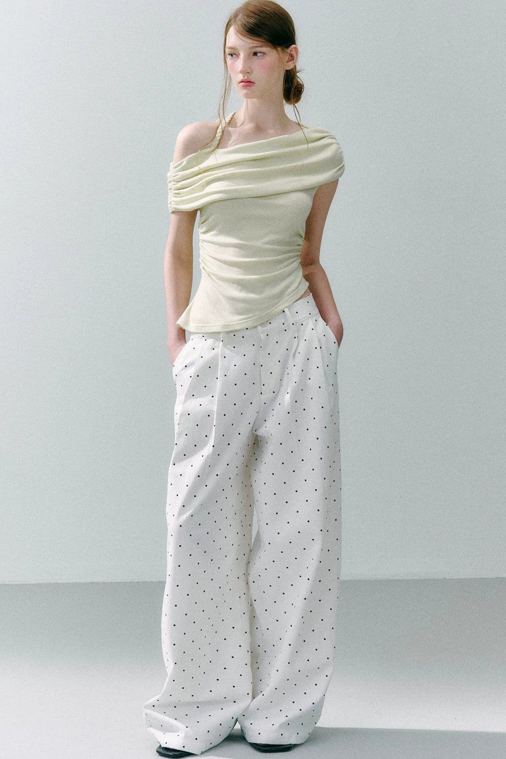 Off-Shoulder Tie Top
