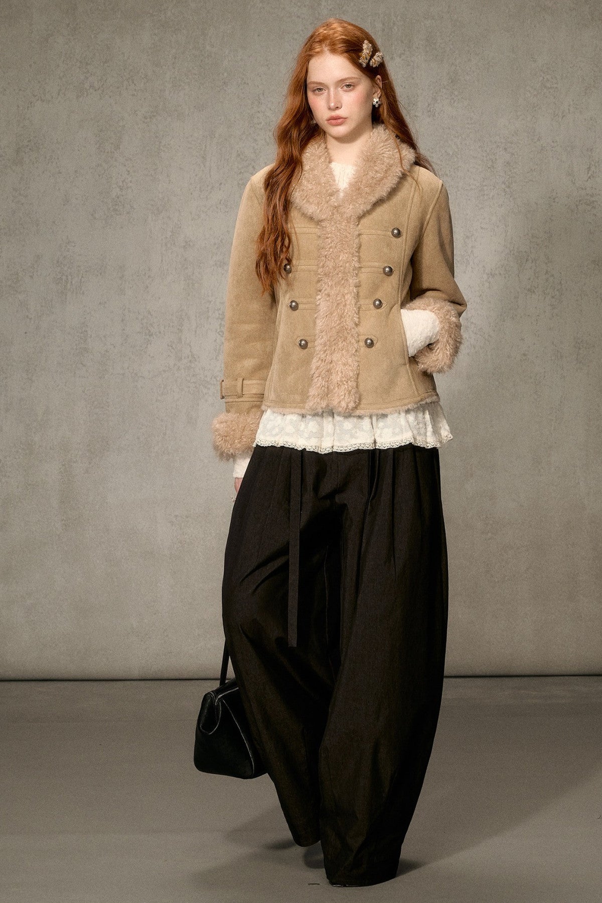 Fur Collar Jacket