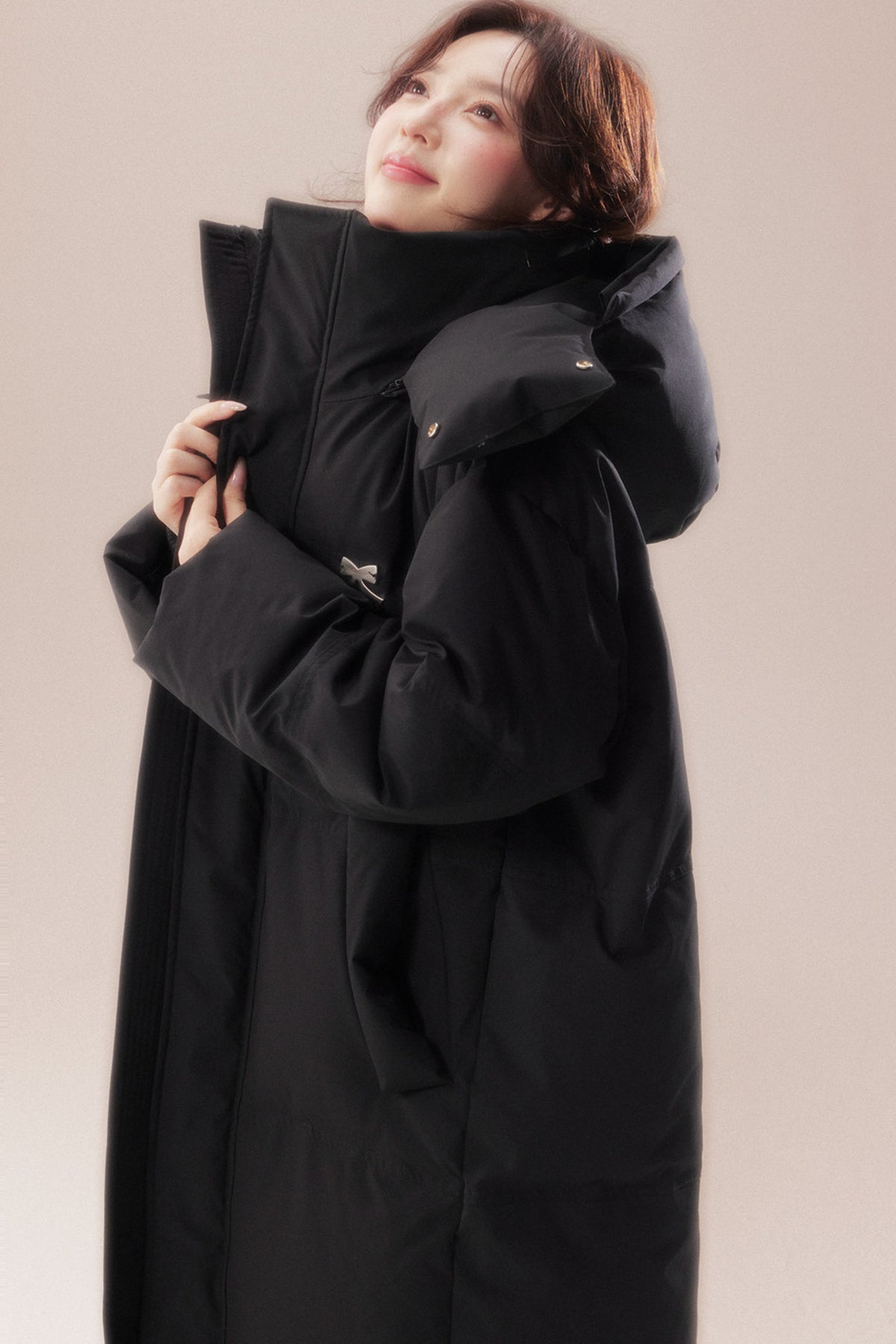 Long 90 White Goose Down Coat