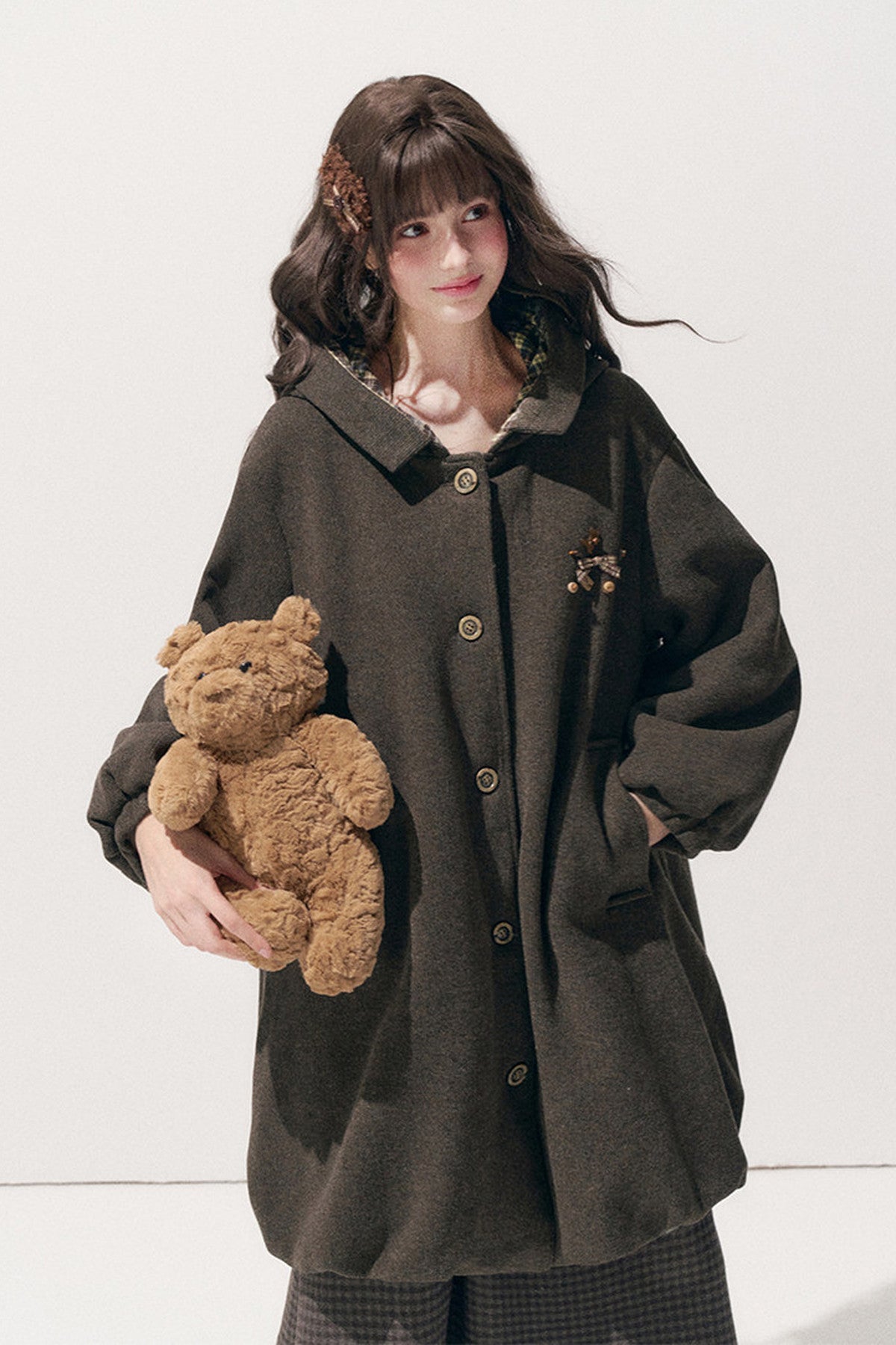 Brown Woolen Coat