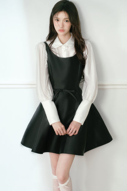 Glossy Sleeveless Dress