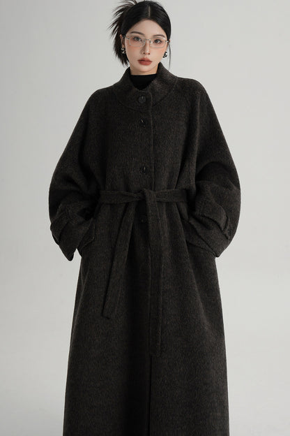 Mid-Length Double-Sided Wool Coat