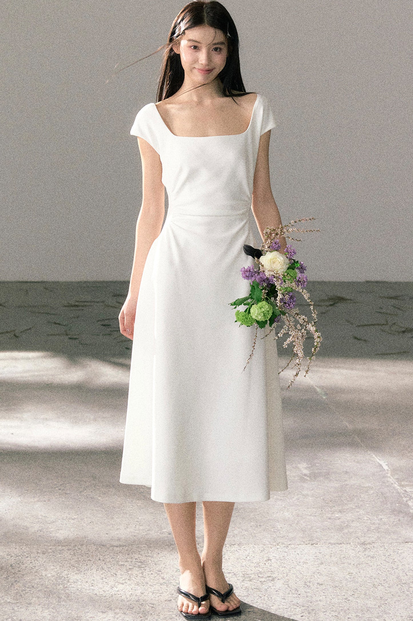 Summer Elegant Slim-Fit Versatile A-Line Dress