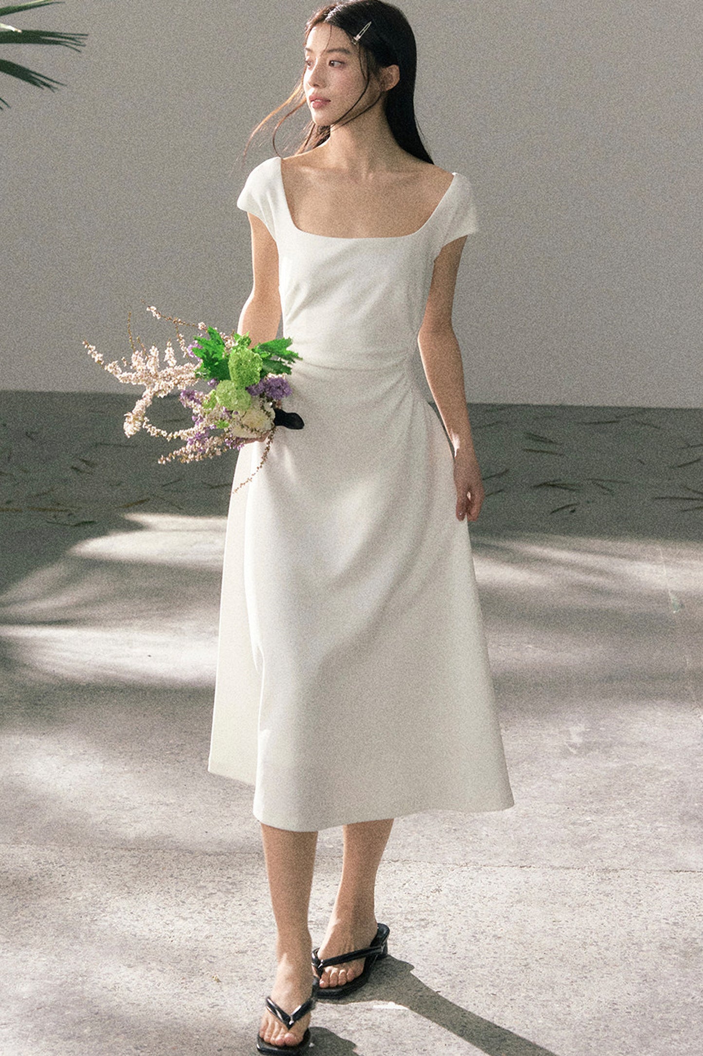 Summer Elegant Slim-Fit Versatile A-Line Dress