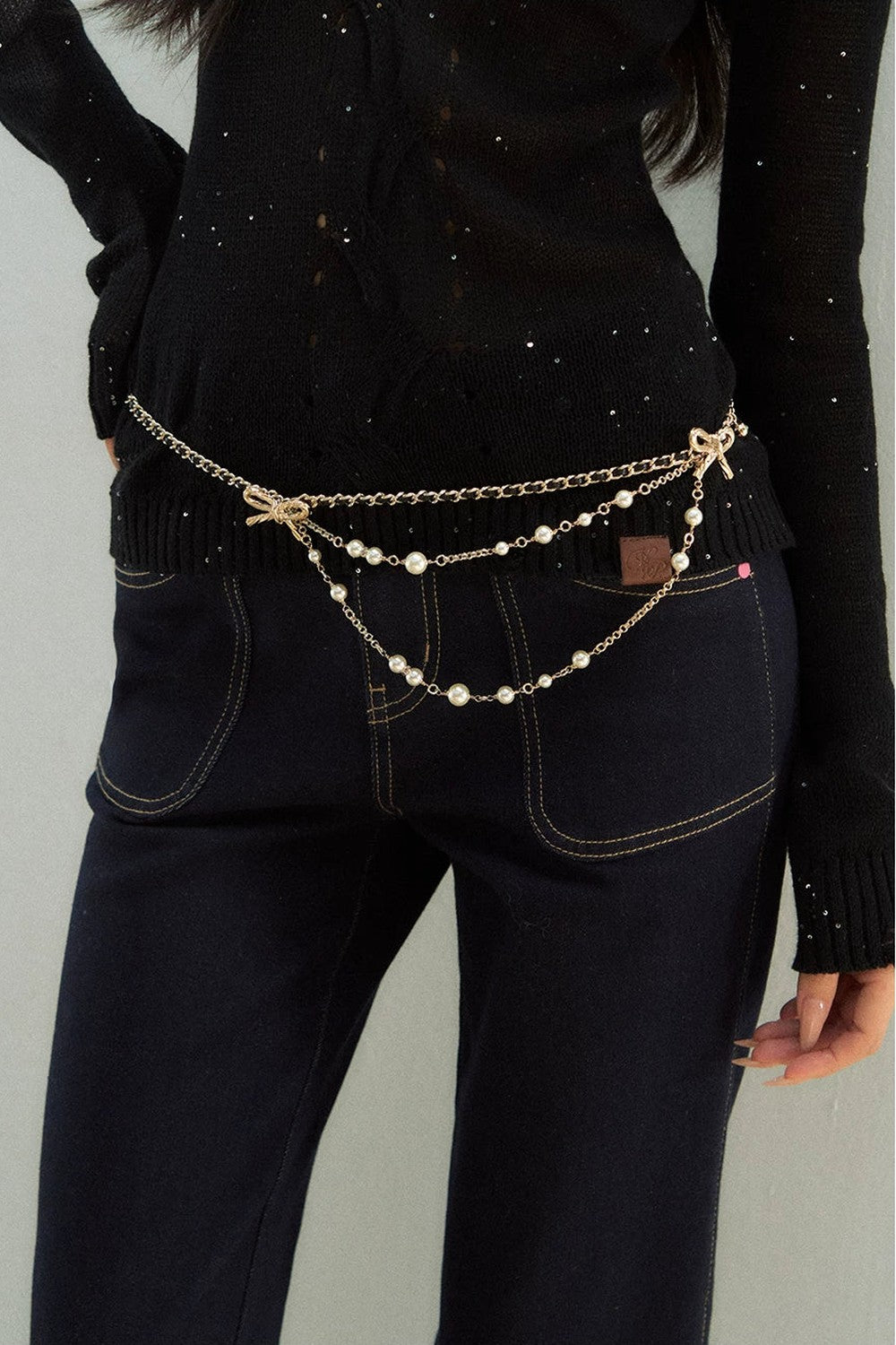 Multi-Layered Statement Waist Chain