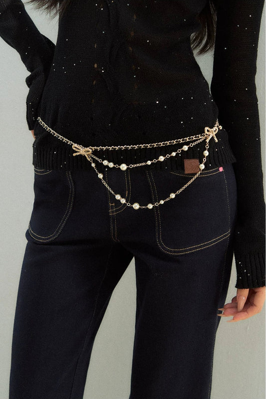 Multi-Layered Statement Waist Chain