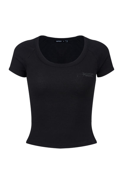 Retro Raglan Short Sleeve Top