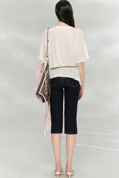 Original Print Oversized Top