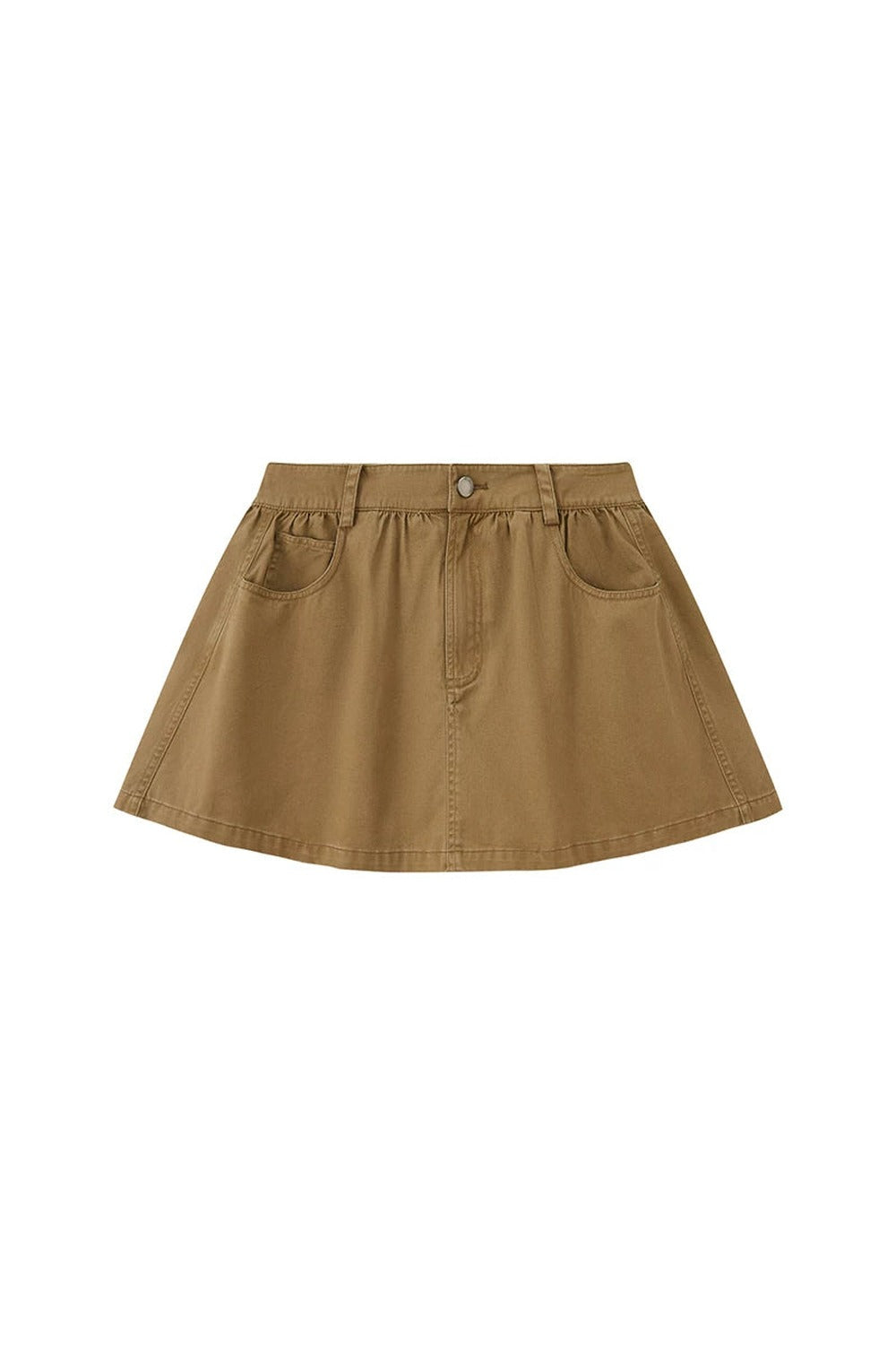 Washed Vintage Pleated Skirt