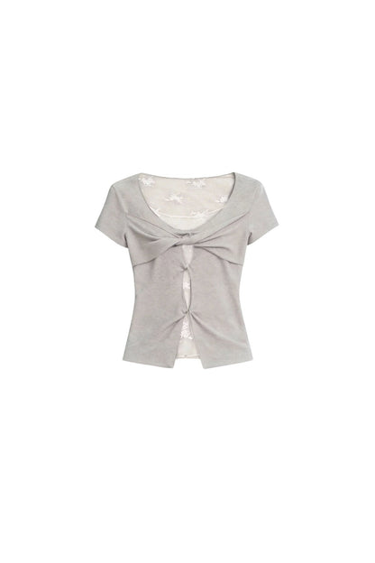 Dream Weaver Lace Knot Top Set-Up